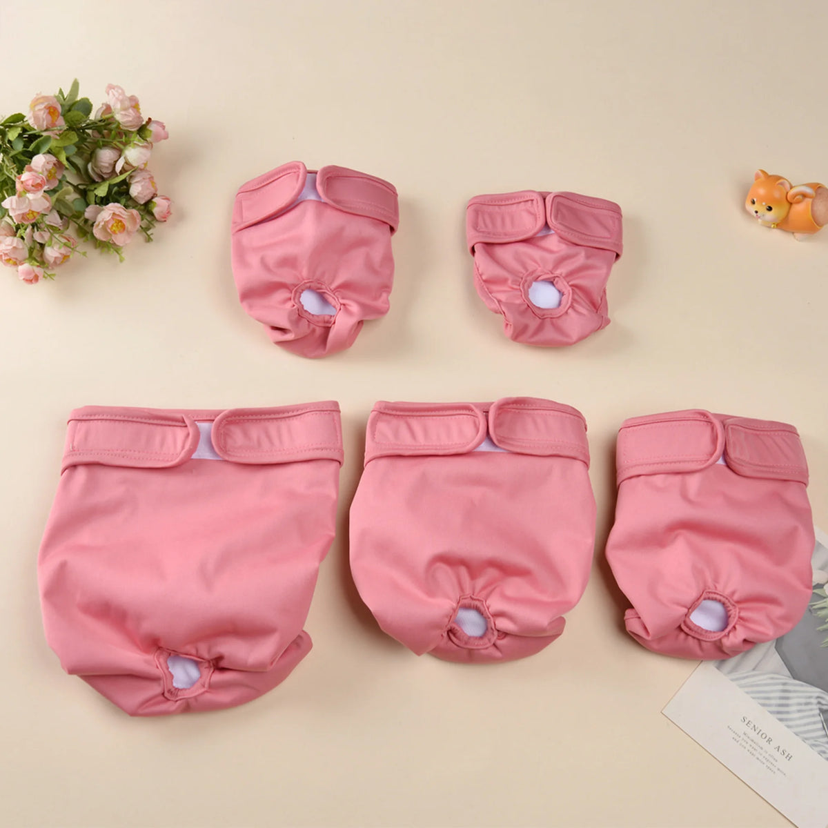 Washable Dog Hygiene Diaper – Reusable Leak Protection