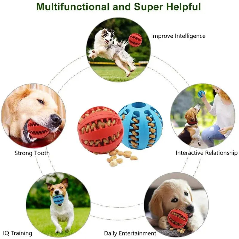 Treat & Play Dog Treat Dispenser Ball
