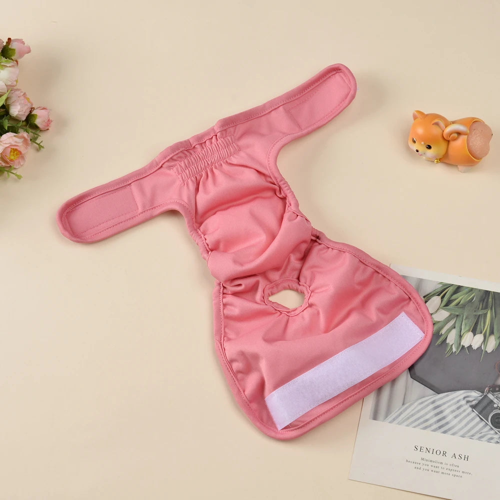 Washable Dog Hygiene Diaper – Reusable Leak Protection