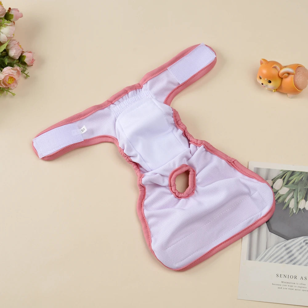 Washable Dog Hygiene Diaper – Reusable Leak Protection
